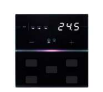 EELECTRON 9025GT307D03-H DOPPIO VETRO CUSTOM - 3 MODULI - DISPLAY HOTEL - NERO