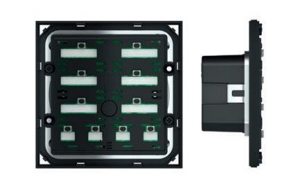 EKINEX EK-E20-TP-10T-P Pulsantiera 10 tasti con testo retroilluminato e sensore di prossimità