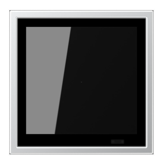 JUNG LSZAL459BFD1S KNX LS TOUCH environmental controller with single plate
