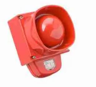 COOPER CSA INCENDIO 8500023FULL-0023X SIRENA ELETTRONICA CON LAMPEGGIATORE BIANCO SERIE