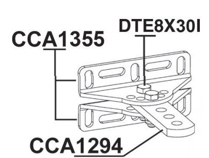 RIB CCA1355 ANGULAR FIXING SK/PR/RA/KING