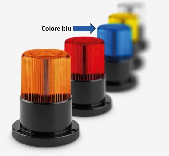 VENITEM 26.46.27 Lampeggiante FL100LED flash blu