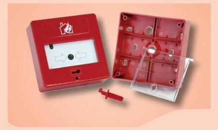 VIMO KAPY01 Fire alarm button, manual rearmament certificate, LED exchange, memory