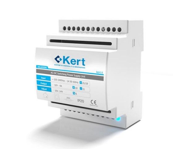 KERT KAL2401DIN Alimentatore SW DIN100:240Vac 24Vdc 1,5A