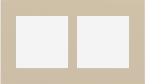 EKINEX EK-S2S-FBL Placca Surface (71 e 20Venti ) rettangolare colore beige luxor