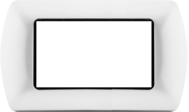 MAPAM 8804-01 Art 8804-01 4P White Metal Plate