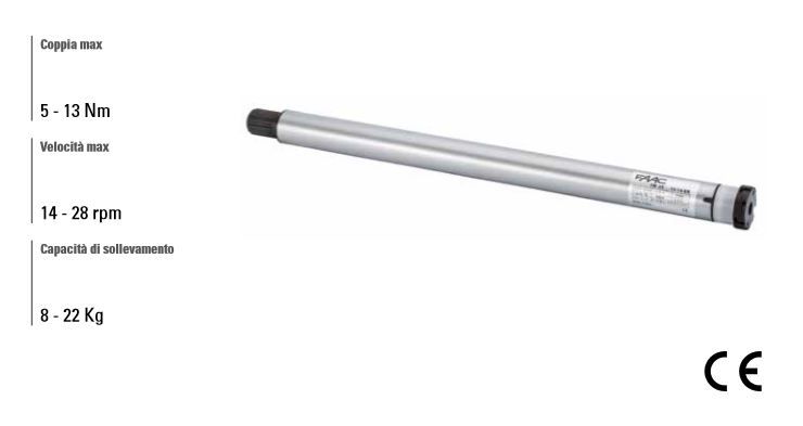 FAAC 130005 TM 35 10/14 ER TUBULAR MOTOR