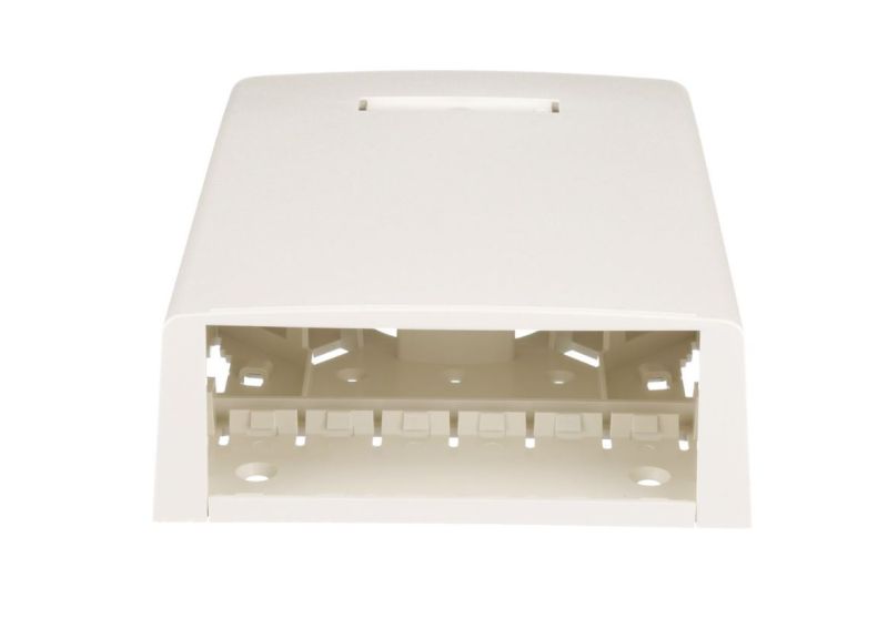 PANDUIT CBXF12IW-AY Surface Mount Box- 12 Port- Multimedia- Off White