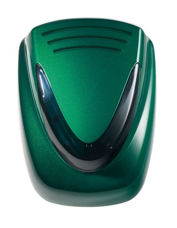VENITEM 23.27.28 MURANO LS pearlescent green- smoked EN50131-4 siren with double micro anti-shock anti-foam system against violent shocks