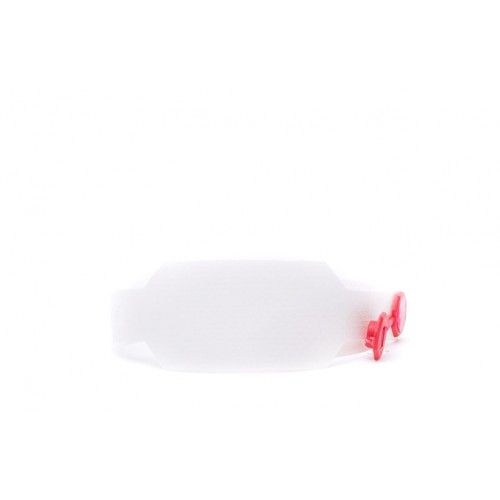 PLEXA KBA-B2 Kit of 10 white antistrap vinyl bracelets