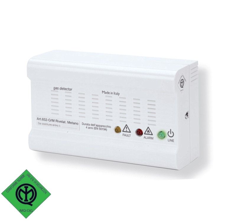 TECNOCONTROL SE233KG Rivelatore catalitico domestico per Gpl - relè sicurezza positiva - IMQ