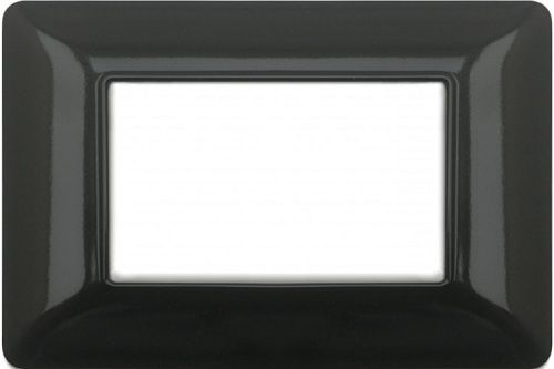 MAPAM M8003-10 Joy M8003-10 3P Black Bistro' Technopolymer Plate