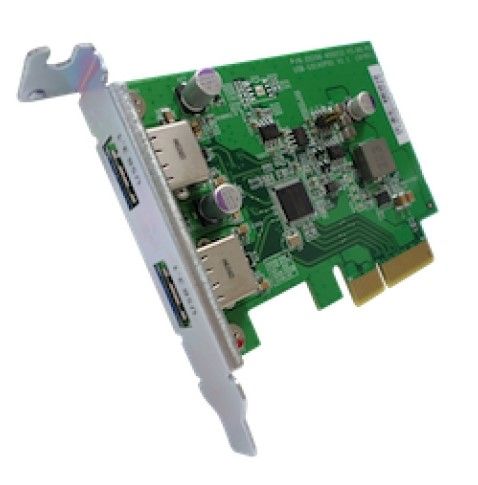 QNAP USB-U31A2P01 DUAL-PORT USB 3.1 TYPE-A GEN 2 10GB