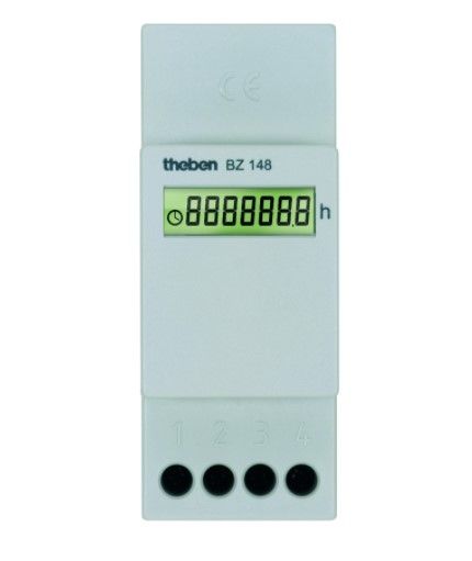 THEBEN 1480000 BZ 148 CONTAORE DIGIT B.DIN 2 MOD. 230 V AC