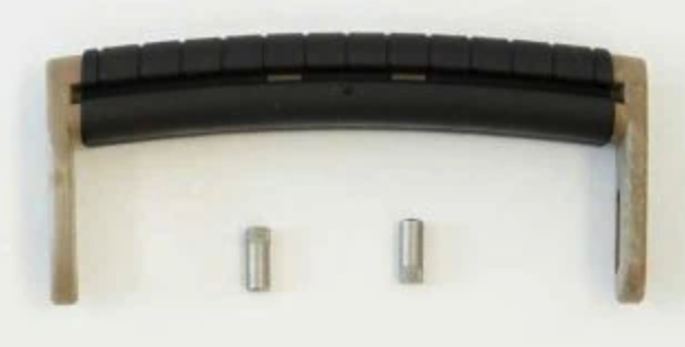 GT LINE KIN.1124 Maniglia, sabbia, rivestimento in gomma nero (mod.