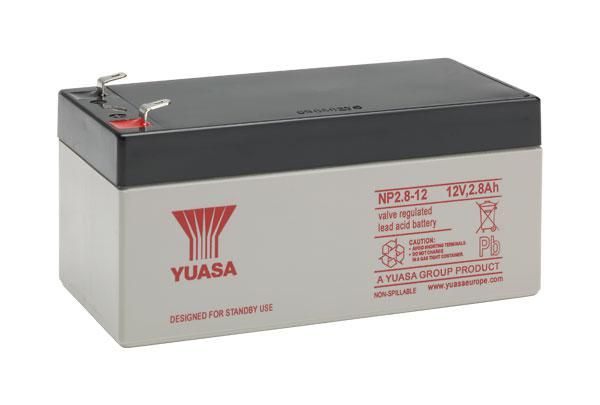 NP2.8-12 Yuasa 12V/2.8 Ah battery