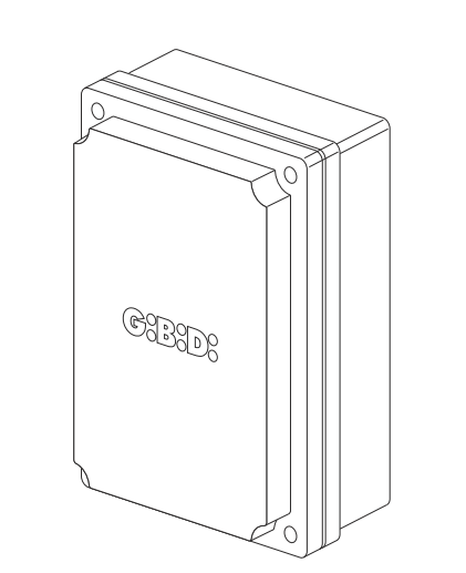 GIBIDI AS06260 Electronic equipment for the automation of a double-leaf swing gate with 12Vdc motors