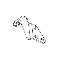 TOPP 3A3502 Pair of actuator mounting brackets on door - white