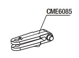RIB CME6085 POST.PRINCE NOIR G METAL100 FORK