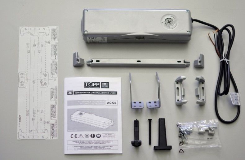 TOPP 3A11#000004017 ACK4 24V chain actuator RWA version - gray 