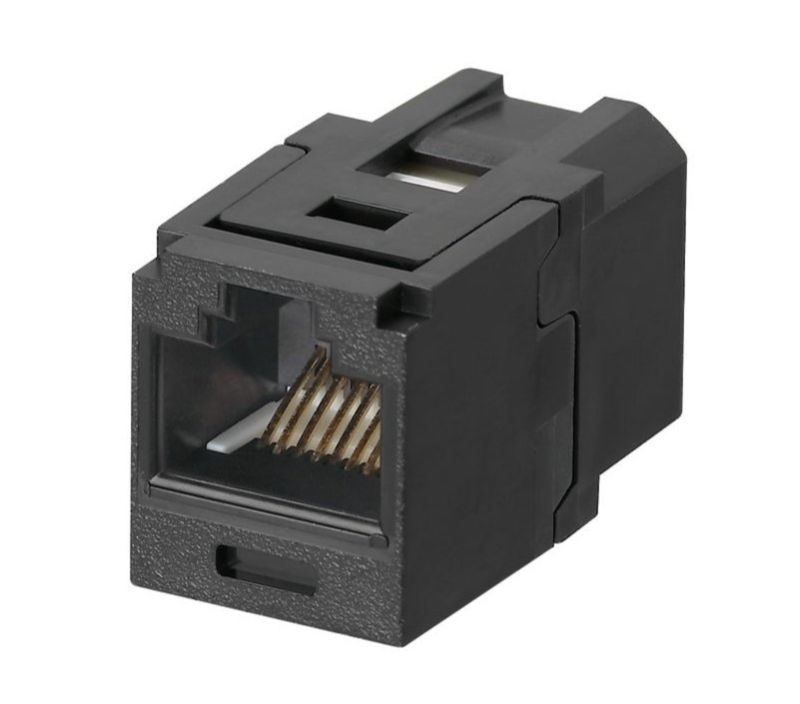 PANDUIT CC688BL Mini-Com Coupler Module- Cat 6- UTP- Black