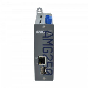 HANWHA AMG250-1GBT-15-P90 PoE injector 1 porta PoE Ethernet, 1 porta SFP
