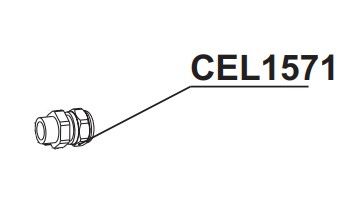 RIB CEL1571 CABLE CONNECT. C/PRES.DUKE L=6MT
