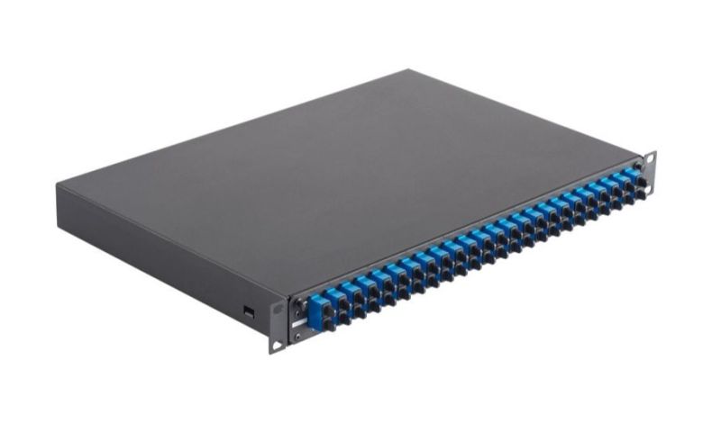 PANDUIT FD1W12BUDSCZ Opticom Pre-loaded Fibre drawer with 12 Duplex 9