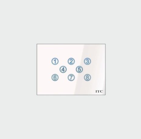 ITC AUDIO 6700-118001 TNA-T B numeric access keypad color white