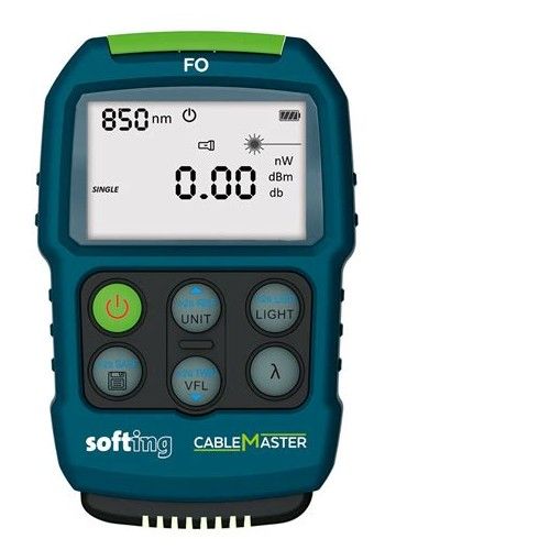 SOFTING 226110 CableMaster FOFiber optic power/attenuation testVi