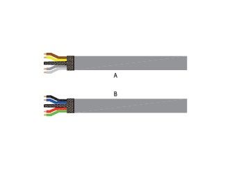 ITC AUDIO 1600-041100 C4025 Microphone cable 4x0-25 + screen- reel 10