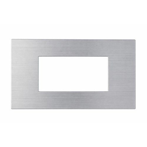 EELECTRON PO45A04MT-SH PLACCA 45 METAL SILVER - 4 MODULI