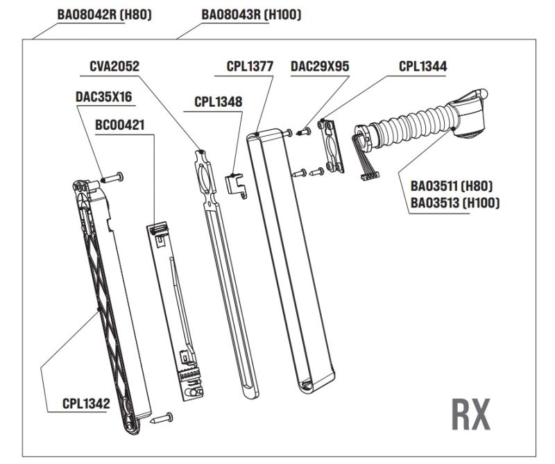RIB BA08043R RX H100 VERTIGO