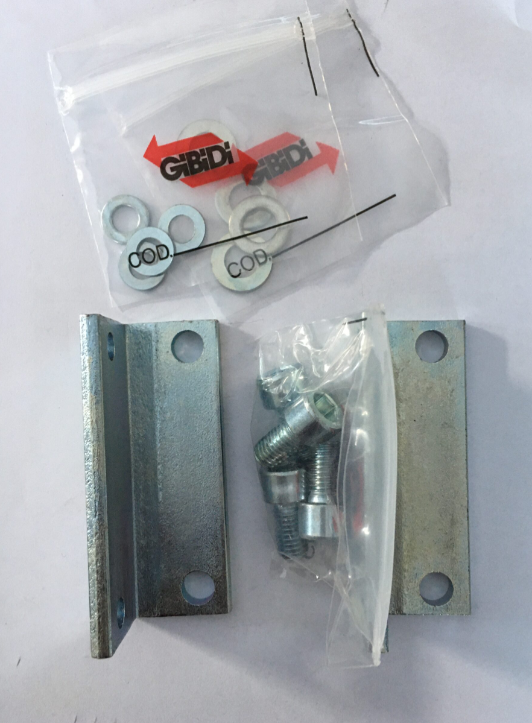 GIBIDI A90247P BRACKETS+OPERATING FIXING SCREWS BARR.800