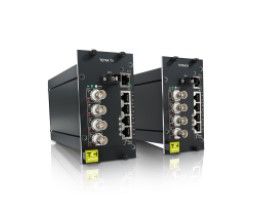 TKH SECURITY TETRA 4310 RX Video digitale a 4 canali, audio, dati, DC e Fast Ethernet