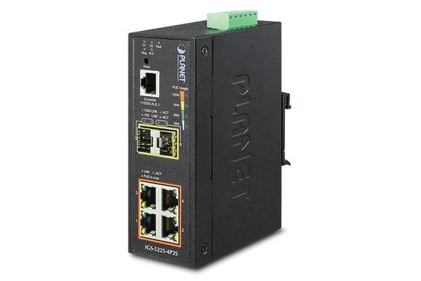 SKILLEYE IGS-5225-4P2S Industrial Managed Layer 2 Switch, 4 Ethernet ports