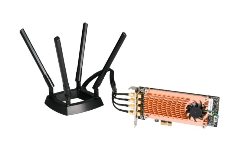 QNAP QWA-AC2600 DUAL-BAND AC2600 WIRELESS PCIE AND