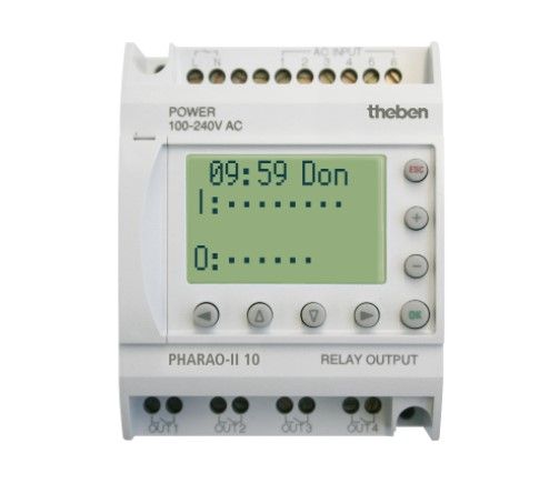 THEBEN 5750210 PHARAO II 10 MICRO PLC 230VAC 6IN/40UT RELE