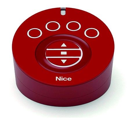 NICE AG4R Rechargeable portable transmitter for controlling awnings, shutters, lights, electrical loads