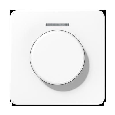 JUNG CD1540KO5WW Cover with light outlet for KNX rotary button - alpine white