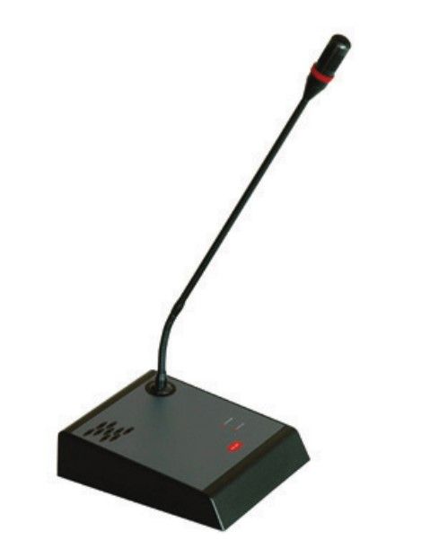 ITC AUDIO 5100-325010 BDA300 Standing Delegate microphone base with c