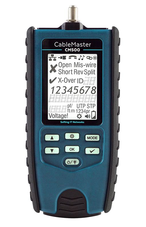 SOFTING 226512 CM500 Cable Master 500 - Cable tester