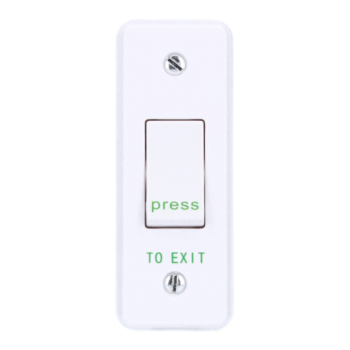 CDVI RTE002S Exit button made of sturdy plastic, to be applied