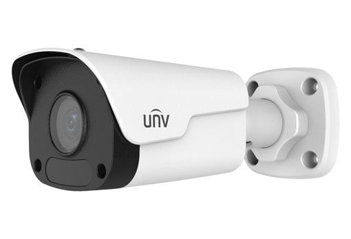 UNIVIEW IPC2124LR3-PF40M-D Telecamera di rete mini bullet fissa da 4 MP
