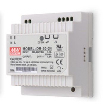 NICE DMLPS2430 Modulo alimentatore da barra DIN, 24 Vdc, 30 W