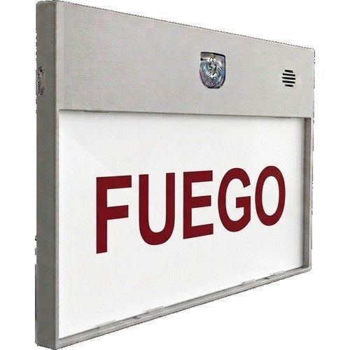 COOPER CSA FIRE EF-TRASP-FUE TRANSPARENT EFSB FUEGO ETCHED