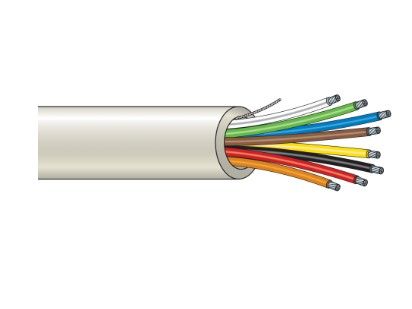 ARITECH INTRUSION WN108W-HF 8x0.22 cable. Halogen-free. 100 m roll. Complies with EN50575 CPR