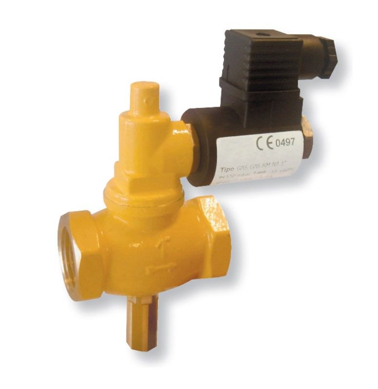 TECNOCONTROL VR540/24Ex Elettrovalvola riarmo manuale NA 1  pollice e 1/2 24Vcc ATEX