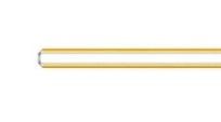 CARDIN SNAPPER5 Rigid aluminum rod painted white with tap