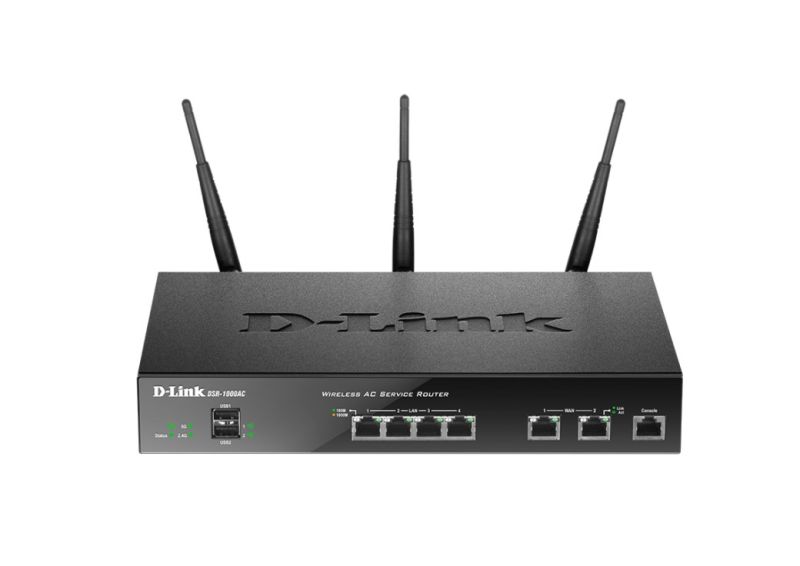 D-LINK DSR-1000AC WIFI AC DB UNIFIED SERVICE ROUTER